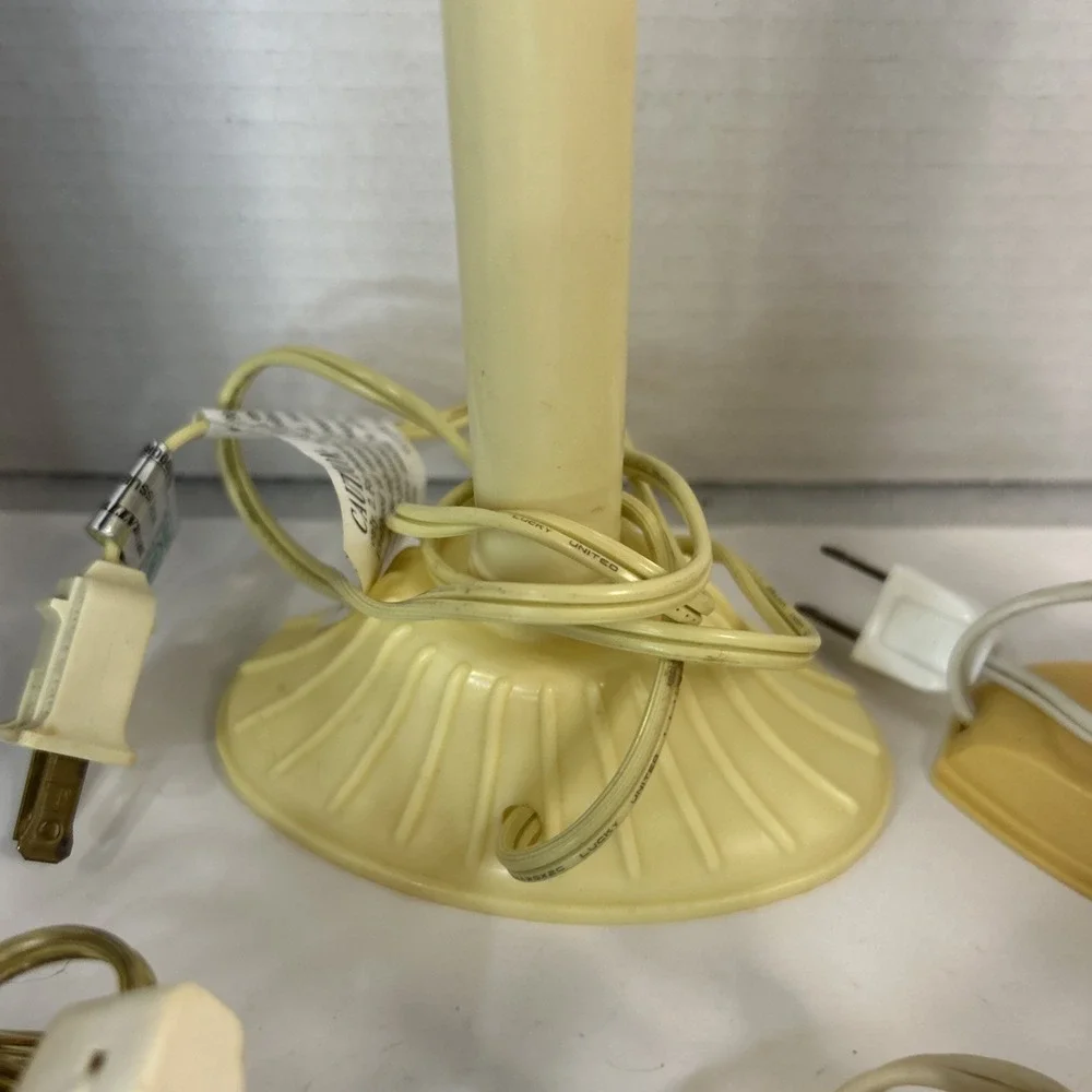 Vintage Single Light Electric Drip Window Candles Holiday Lamp Candles‎ Lot (9)